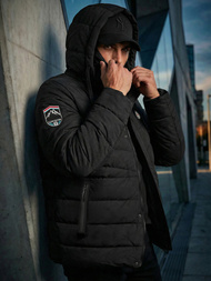 Vīriešu jaka melna OZONEE JS/31M5081/392