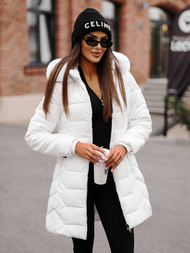 Sieviešu jaka balta OZONEE JS/16M9121/281Z