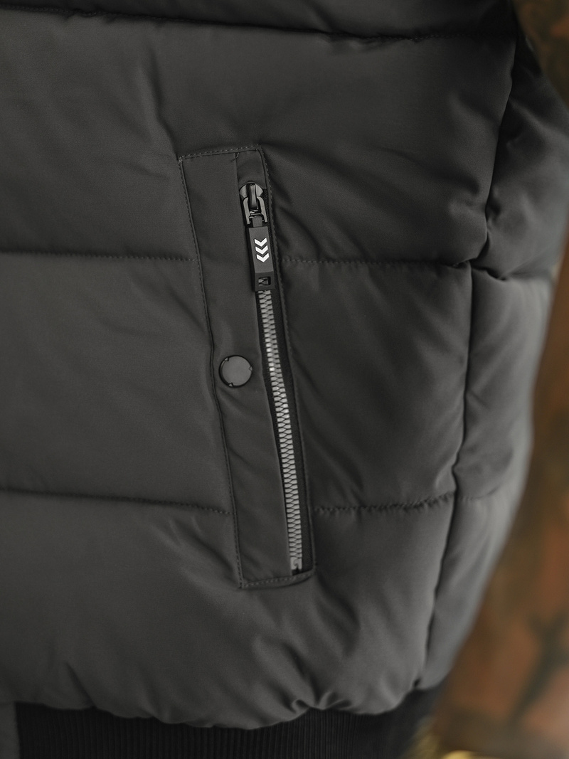 Vīriešu veste grafīta OZONEE JS/32M1780/105Z