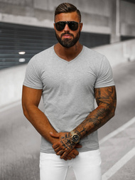 Vīriešu T-krekls Pelēks OZONEE JS/712007Z