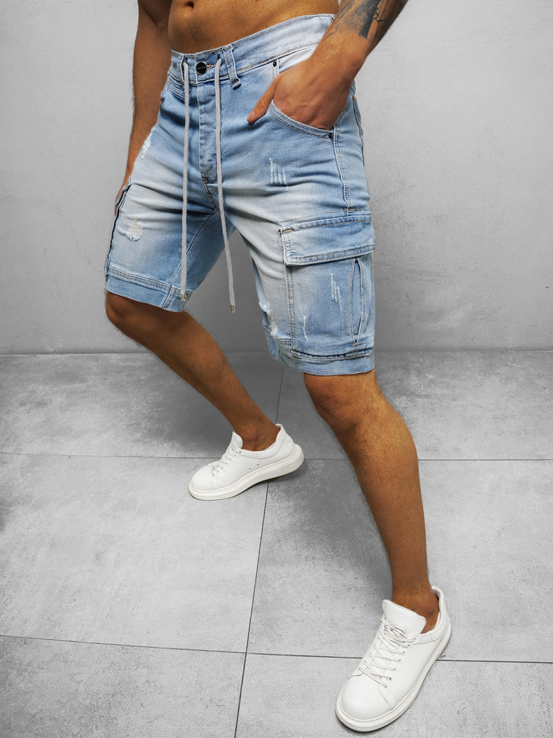 Vīriešu šorti debesu zili OZONEE NB/MP0039/1BC