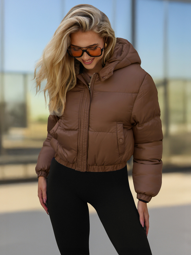 Sieviešu jaka šokolāde OZONEE JS/5M3260/158Z