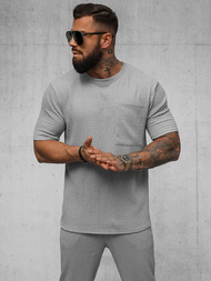 Vīriešu t-krekls pelēks OZONEE O/Y960T