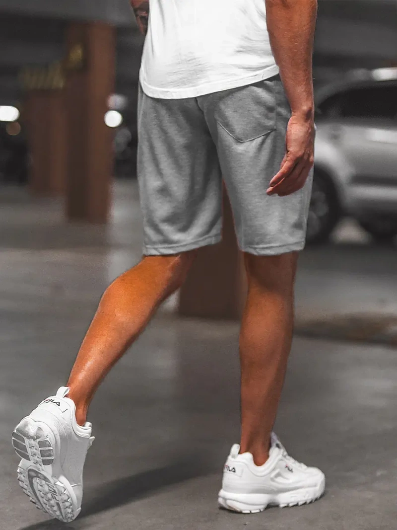 Vīriešu sporta šorti pelēki OZONEE O/WW20012/2