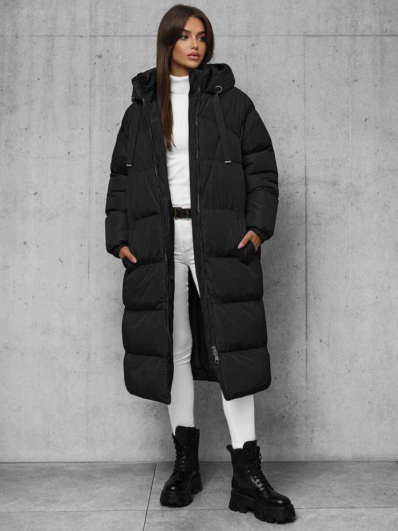 Sieviešu jaka melna OZONEE JS/5M3163/392Z