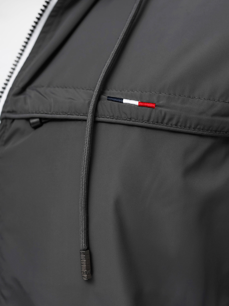 Vīriešu divpusēja virsjaka pelēka OZONEE JS/16M9207/92