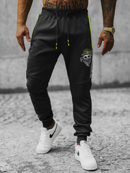 Vīriešu sporta bikses melnas OZONEE JS/K10250Z