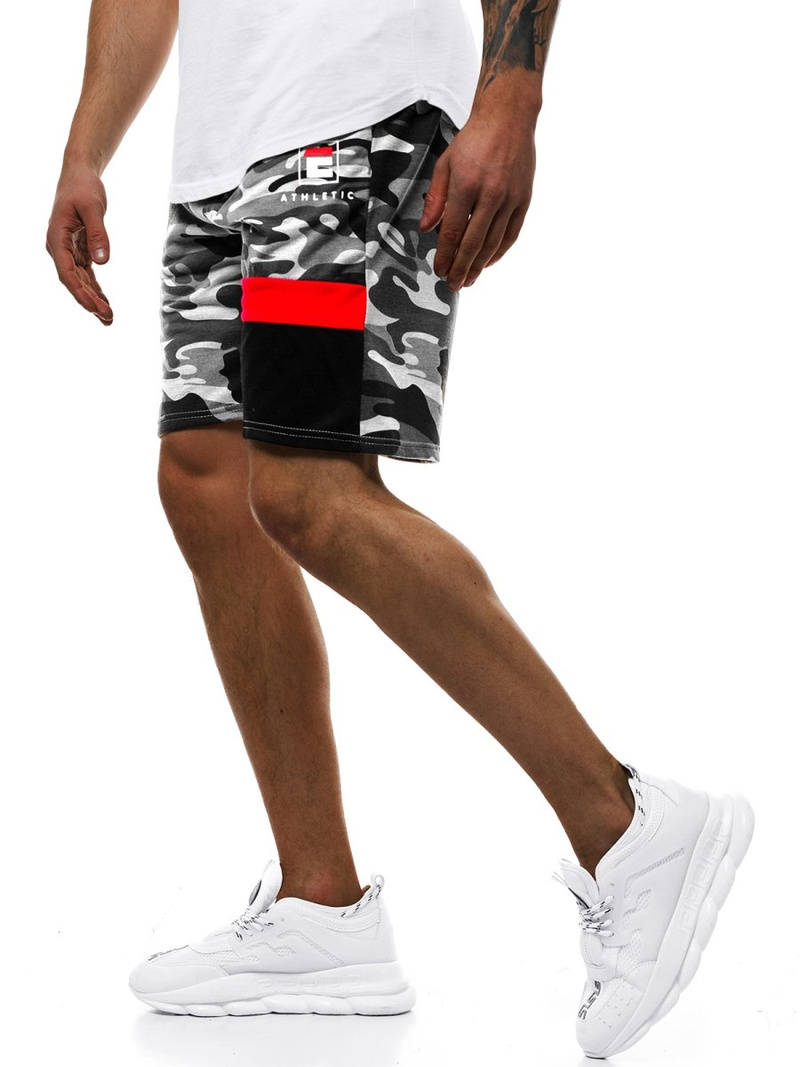 Vīriešu šorti pelēki OZONEE JS/KK300160