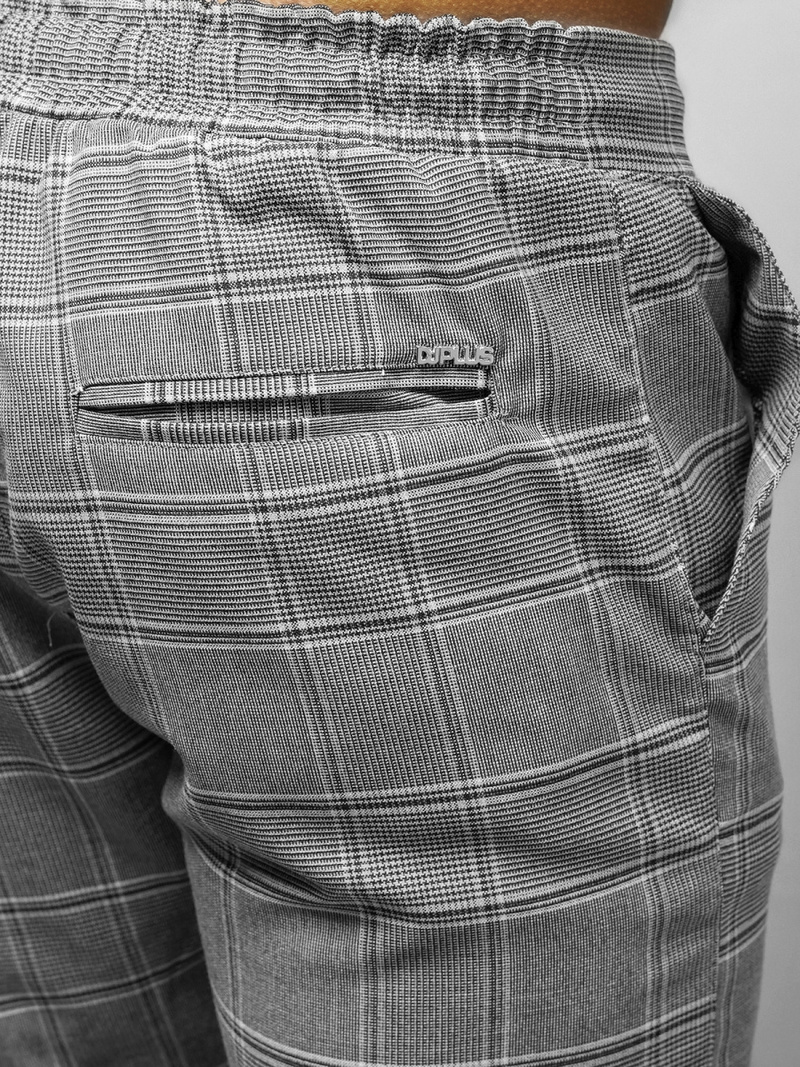 Vīriešu chino bikses pelēki OZONEE DJ/2277/22