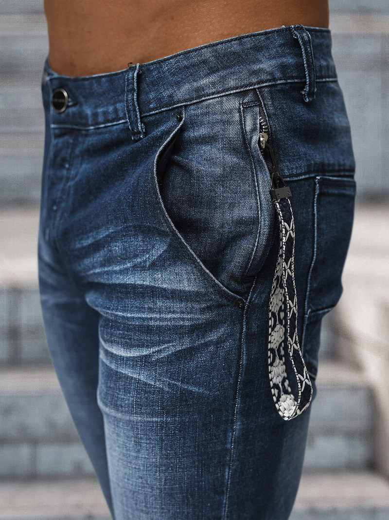 Vīriešu džinsi zili OZONEE NB/MP0091BS