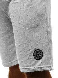 Vīriešu sporta šorti pelēki OZONEE MAD/2923