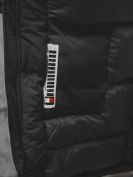 Vīriešu virsjaka melna OZONEE JS/M717/392