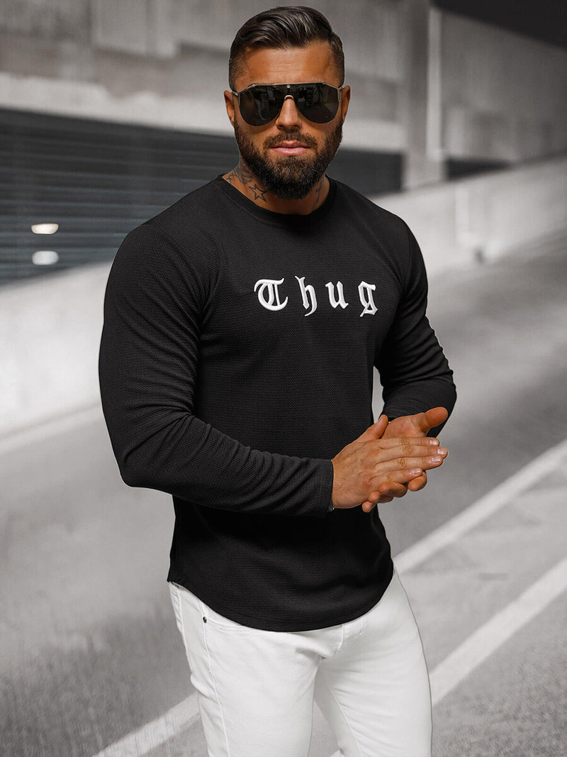 Vīriešu jaka melna OZONEE O/T6612