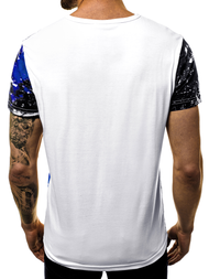 Vīriešu T-krekls debesu zils OZONEE JS/SS10929