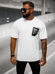 Vīriešu T-krekls Balts OZONEE O/3C333