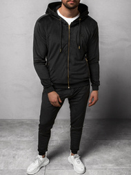 Vīriešu treniņtērps melns OZONEE O/12128