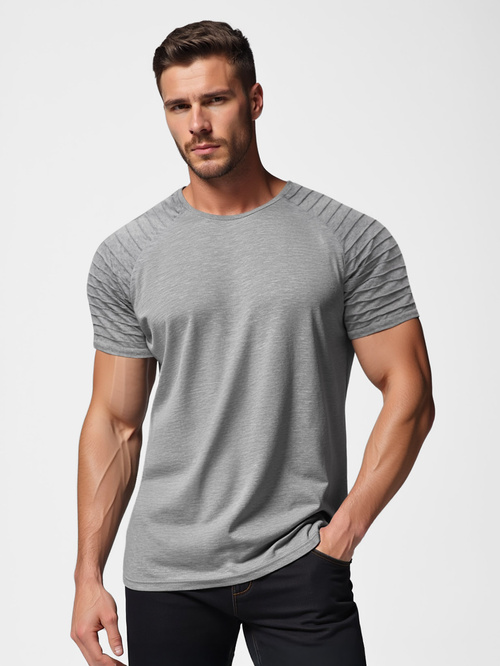 Vīriešu t-krekls grafīta OZONEE JS/8T88/5