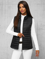 Sieviešu veste melna OZONEE JS/16M9072/392
