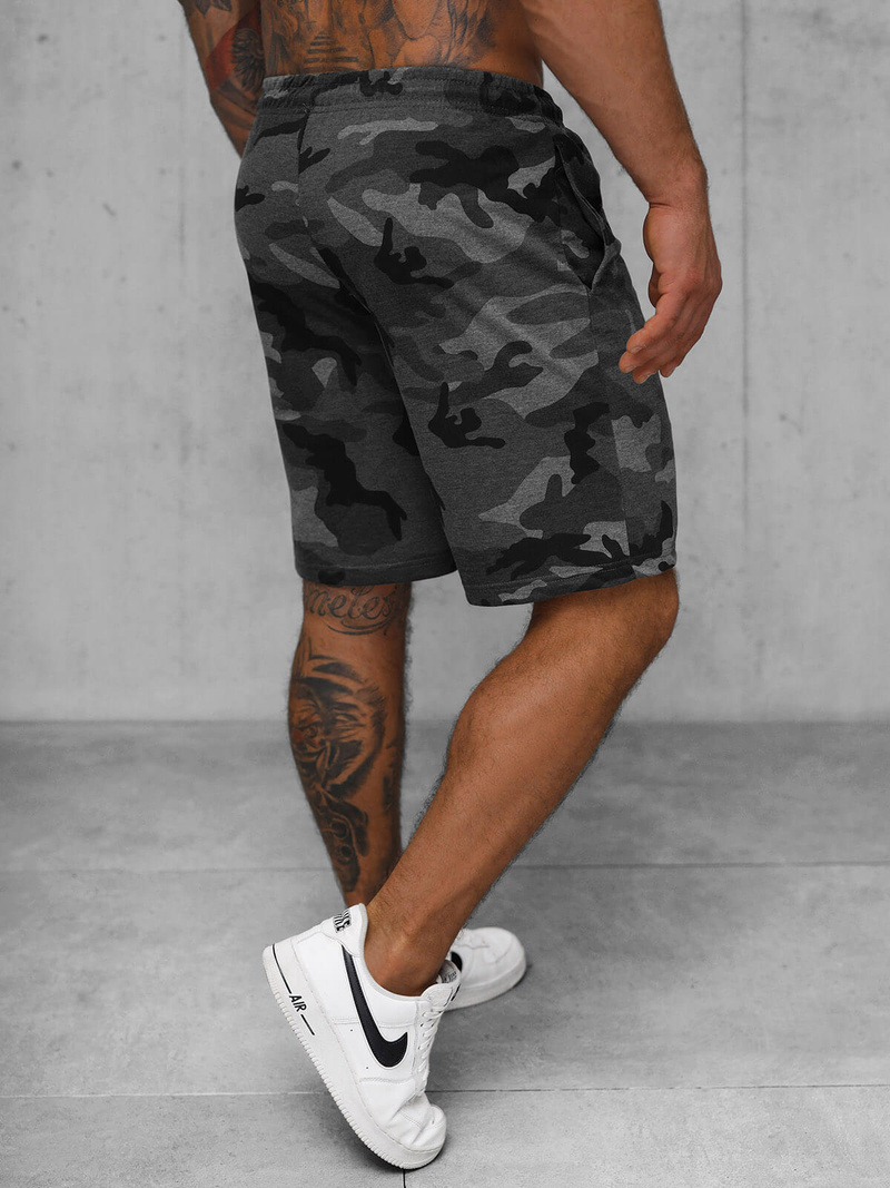 Vīriešu sporta šorti grafīta OZONEE JS/8K283/5