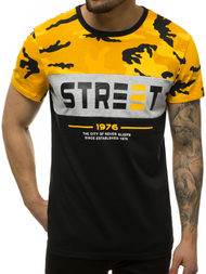 Vīriešu T-krekls melns OZONEE JS/SS11105