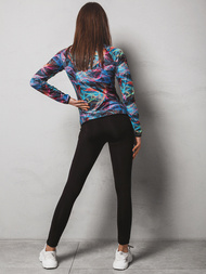 Sieviešu trīsdaļīgs sporta komplekts krāsains OZONEE O/MS09Z