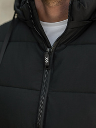 Vīriešu veste melna OZONEE JS/32M1780/392