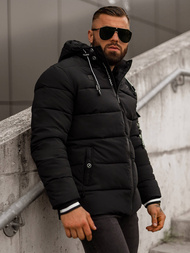Vīriešu jaka melna OZONEE JS/57M7502/392