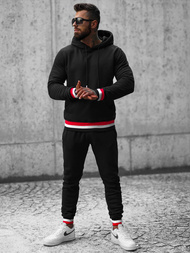 Vīriešu treniņtērps melns OZONEE JS/8C60/3