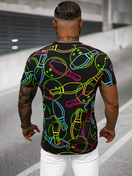 Vīriešu T-krekls Melns OZONEE O/T1272/3