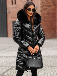 Sieviešu jaka melna OZONEE JS/16M9100/392Z