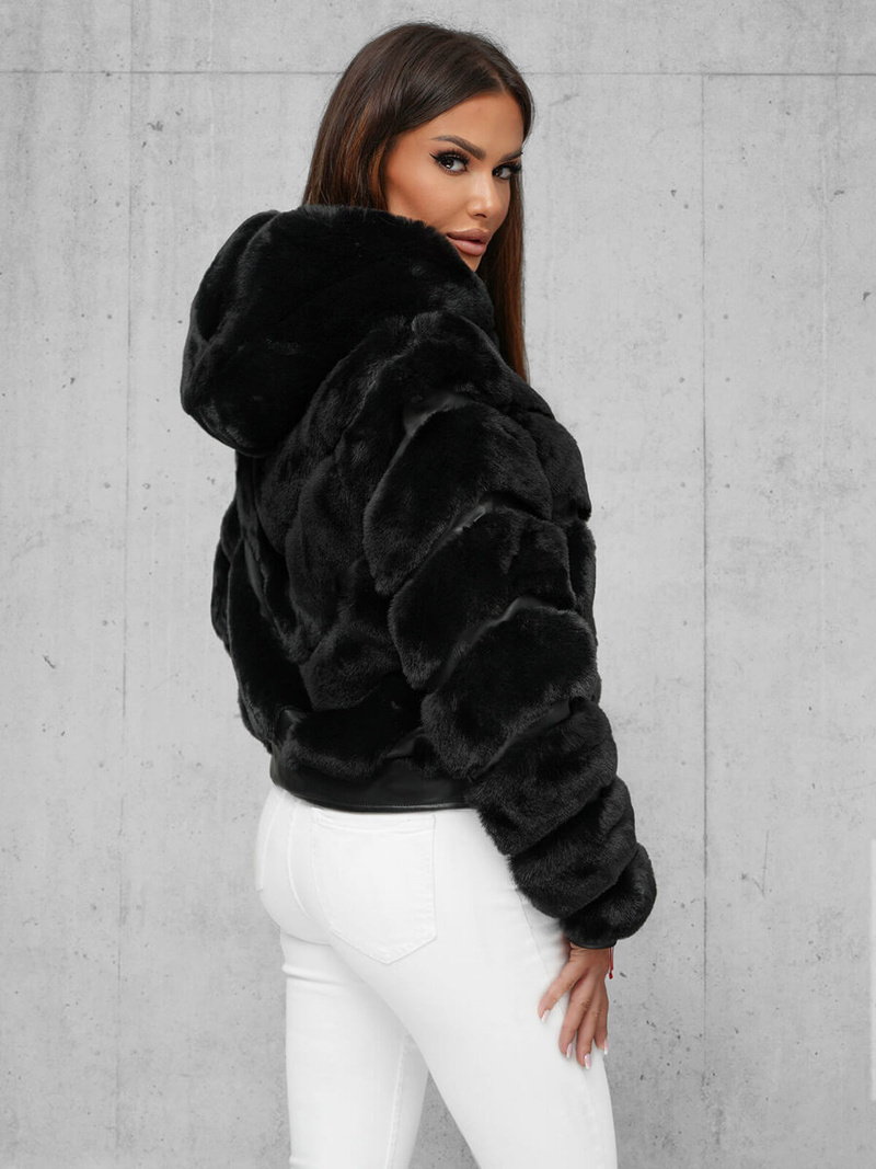 Sieviešu jaka melna OZONEE JS/11Z8165Z