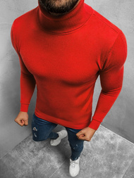 Vīriešu svīteris golfs sarkans OZONEE TMK/YY02/5Z