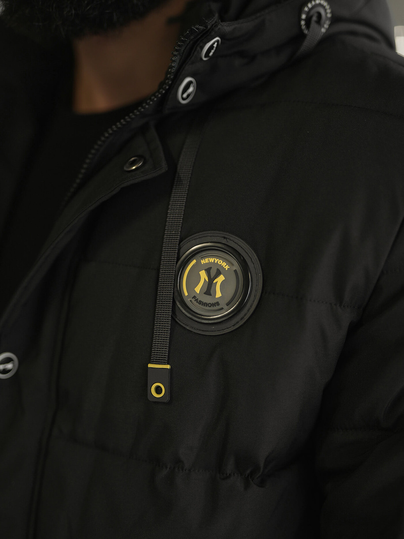 Vīriešu jaka melna OZONEE JS/57M7503/392Z