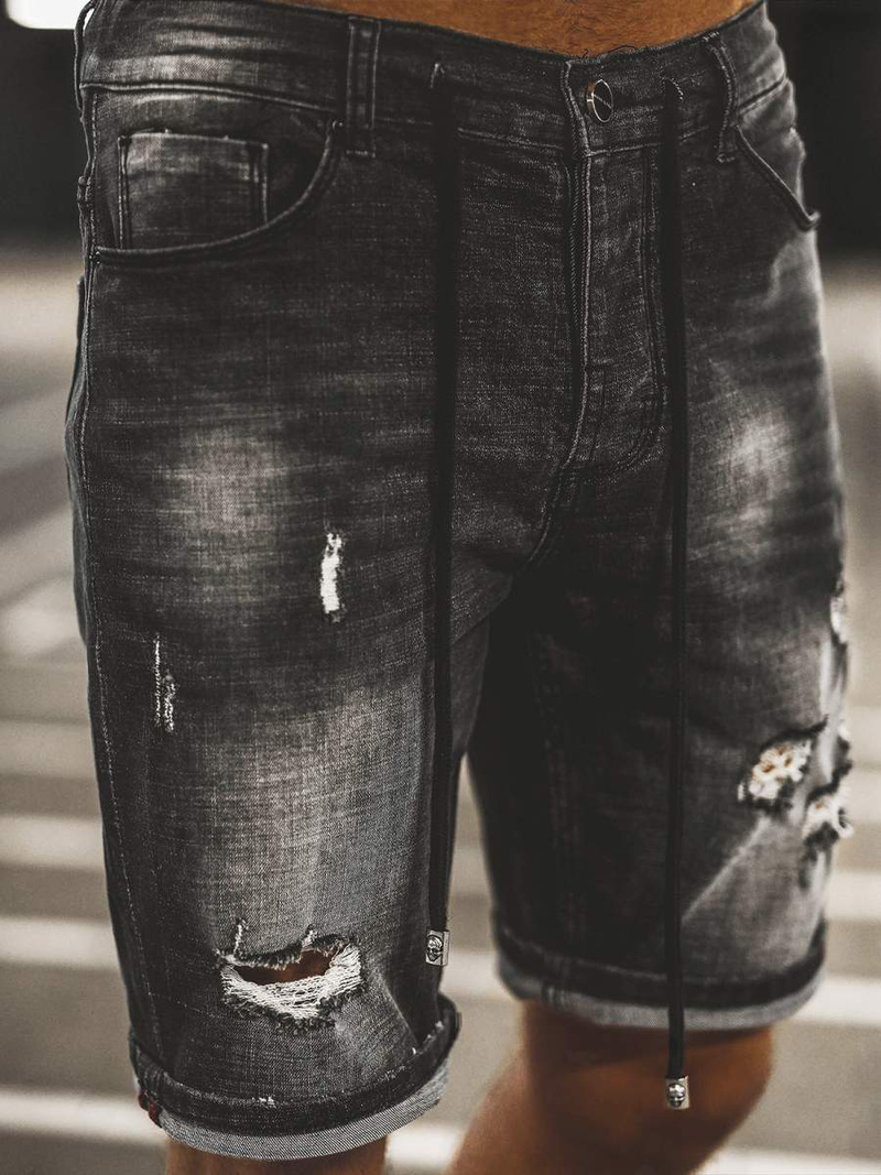 Vīriešu šorti grafīta OZONEE NB/MP0035GZ