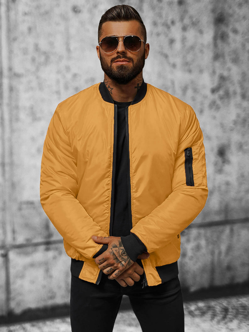 Vīriešu virsjaka camel OZONEE JS/AK95Z