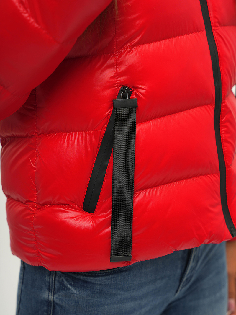 Sieviešu ziemas jaka sarkana OZONEE JS/M782/270