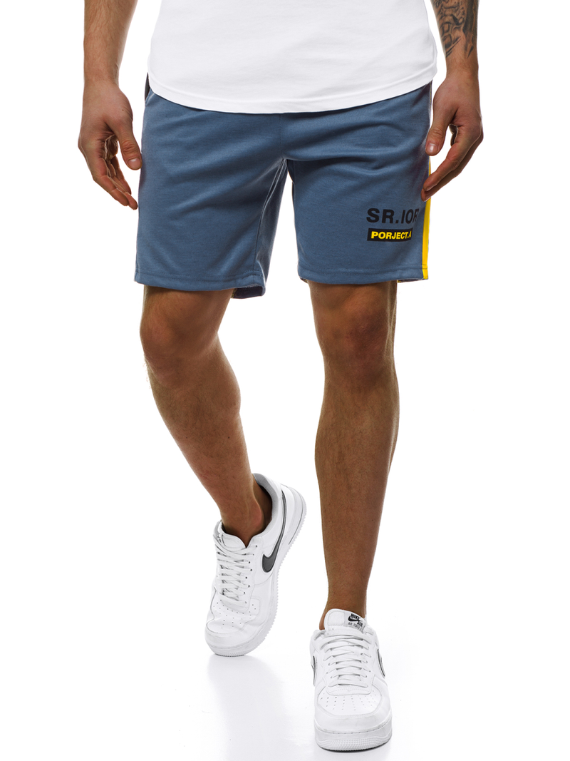 Vīriešu šorti tumši zili OZONEE JS/KK300186