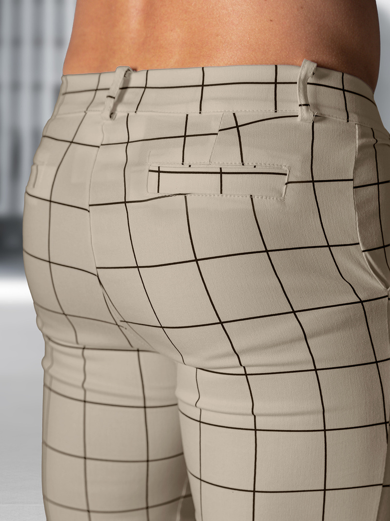 Vīriešu Chino Bikses Smilšu OZONEE O/P4009Z