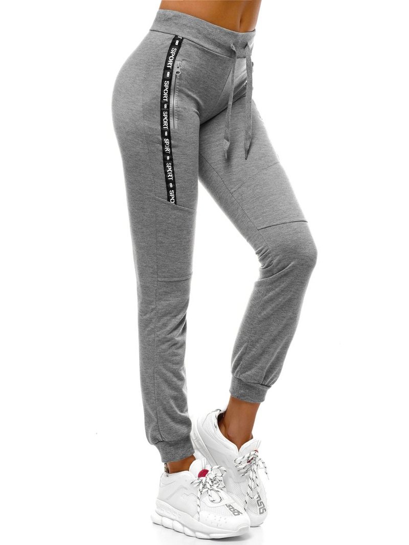 Sieviešu sporta bikses pelēkas OZONEE O/82055