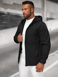 Vīriešu softshell jaka melns OZONEE JS/27B6523/3