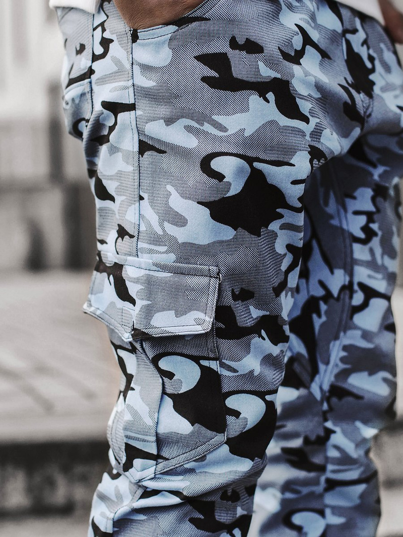 Vīriešu jogger bikses debesu zilas OZONEE A/404