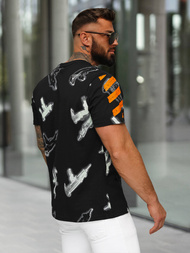 Vīriešu T-krekls Melns OZONEE O/MPO3471