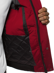 Vīriešu virsjaka bordosarkana OZONEE JS/2019005