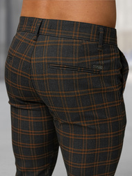  Vīriešu chino bikses grafīta OZONEE DJ/5632Z