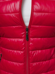 Sieviešu veste sarkana OZONEE JS/16M9153/270Z