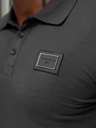 Vīriešu polo krekls grafīta OZONEE NB/MT3124
