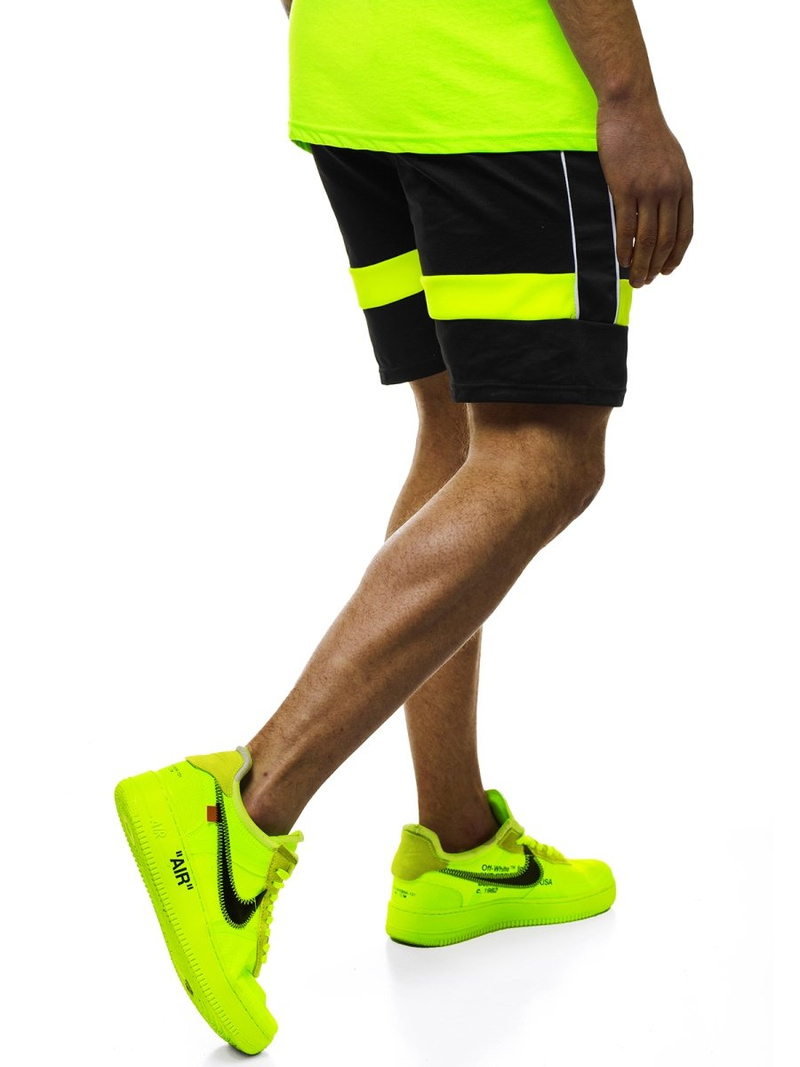 Vīriešu šorti melni OZONEE JS/KK300177