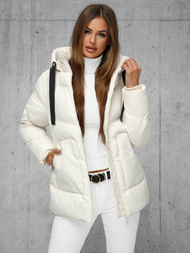 Sieviešu jaka ecru OZONEE JS/5M3251/281Z