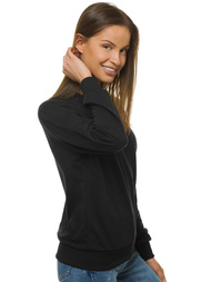 Sieviešu džemperis melns OZONEE JS/68B20001/3