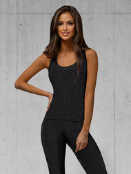 Sieviešu sporta tērps debesu melns OZONEE JS/YW88037/1Z